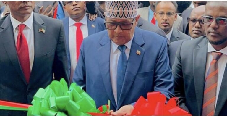 Somaliland President Abdirahman Mohamed Abdullahi opens Somaliland Mission in Kenya